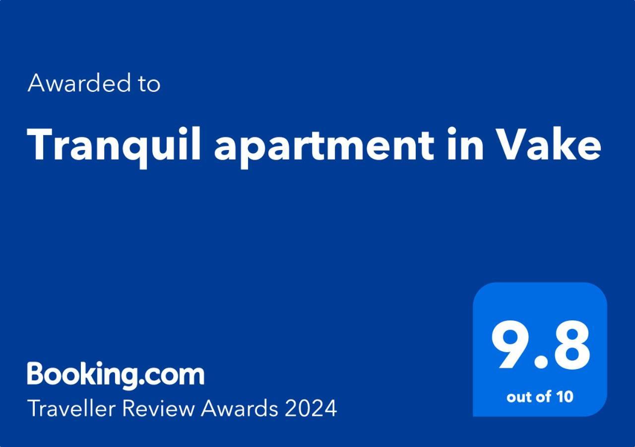 Tranquil Apartment In Vake Tbilisi Luaran gambar